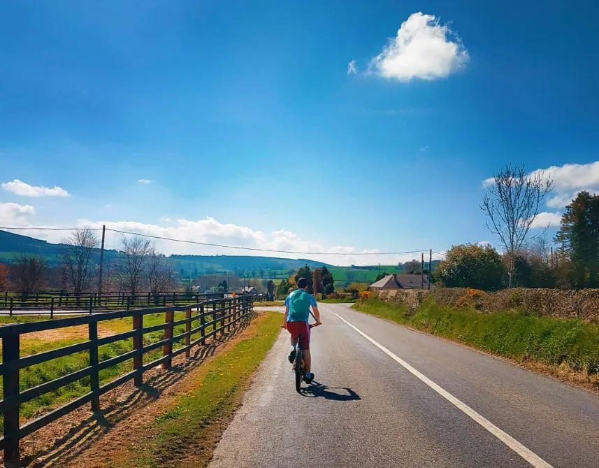 The Open Road — Irish landscape photograph by Hollzphotography, Country lane