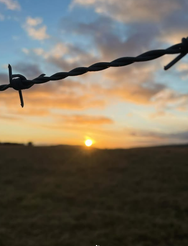 Boundary at Sundown
